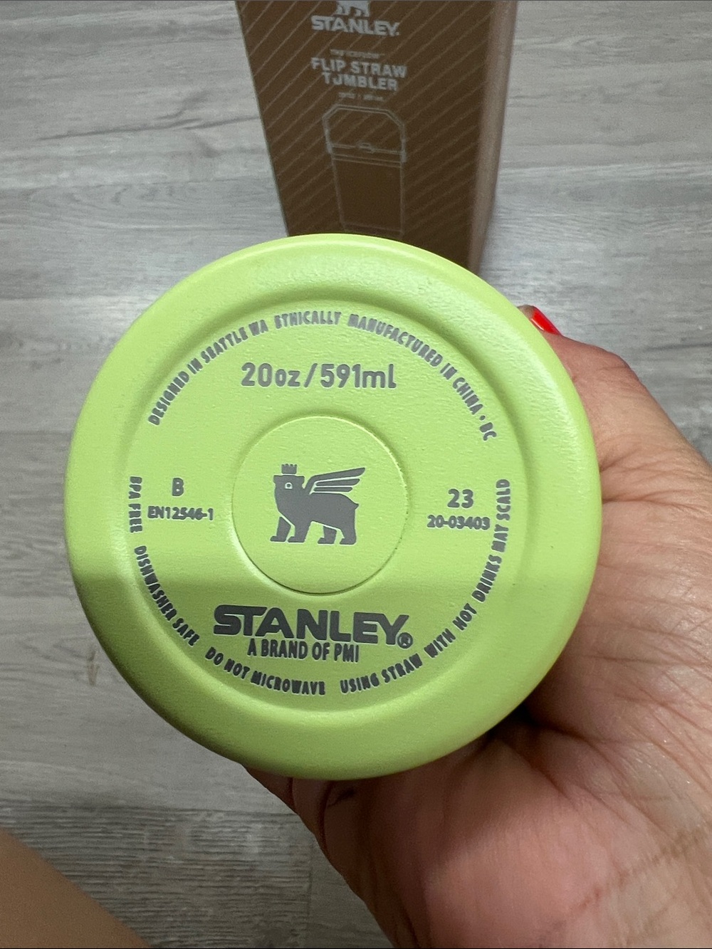 Stanley Lime Green Tom & Jerry Insulated Travel Tumbler - Picture 7 of 8
